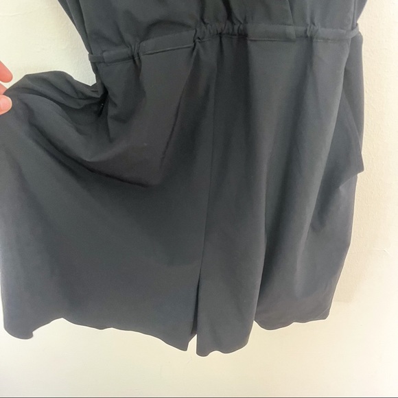 Athleta Marrow Black Romper Size Large - Picture 3 of 12